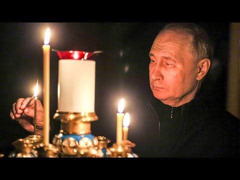 Путин поставил свечку за упокой погибших в «Крокус Сити Холле»