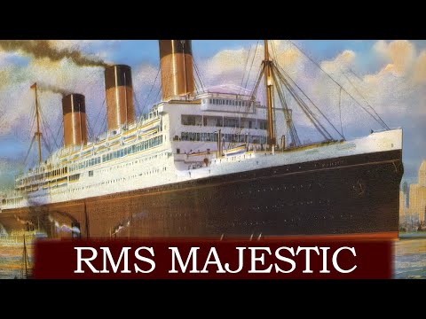 History of the German transatlantic liner RMS Majestic.