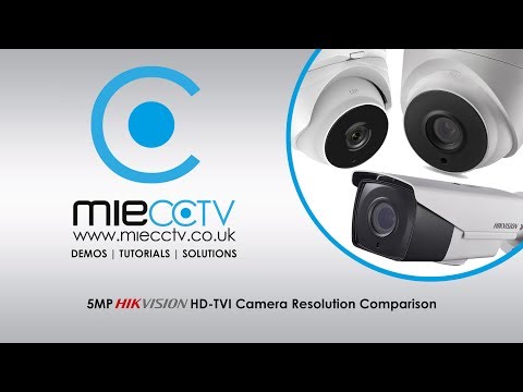 5MP Hikvision DS-2CE56H1T-IT3Z HD-TVI live Footage Day and Night Resolution Comparison