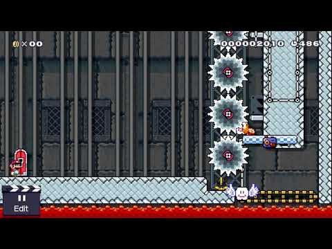 [Mario Maker] unused but interesting boss battle idea