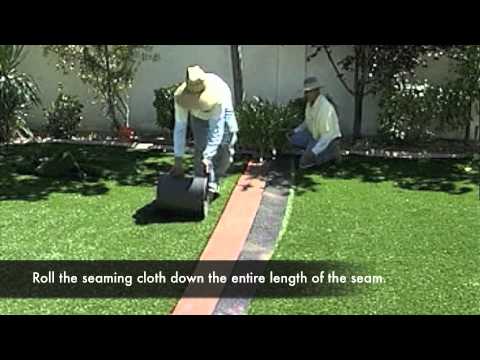 SYNLawn Installation Guide - Step 2 of 3 - Turf Prep & Seaming