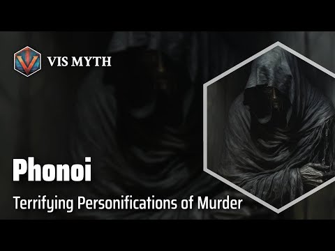 Phonoi: The Terrifying Personification of Murder | Greek Mythology Story｜VISMYTH