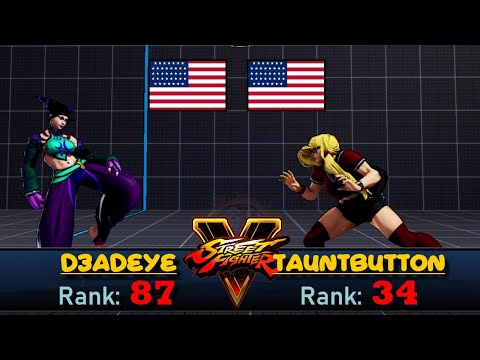 [TOP PLAYERS SF V CE FT2] D3adEye (USA) vs TauntButton (USA) #sfv #sfvce
