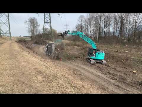 Arbeiten am Rheindamm in Mäder: Interventionspiste und neue Brücke für Koblacher Kanal