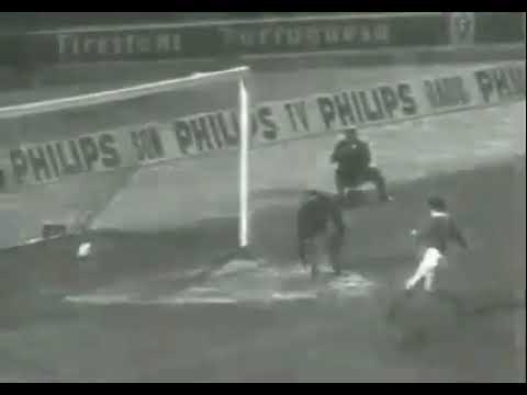 ECC 1963-64. Round of 16. SL Benfica - Borussia Dortmund. Highlights.