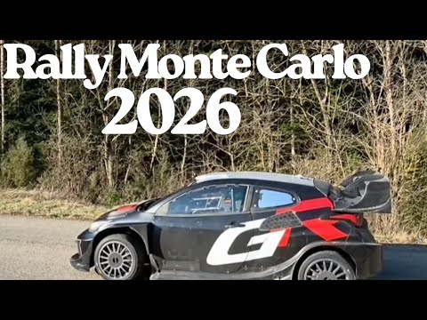 Elfyn Evans, Pre Event Test Rally Monte Carlo 2026