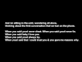 Johnny Rain - Mary's Song (Lyrics) 