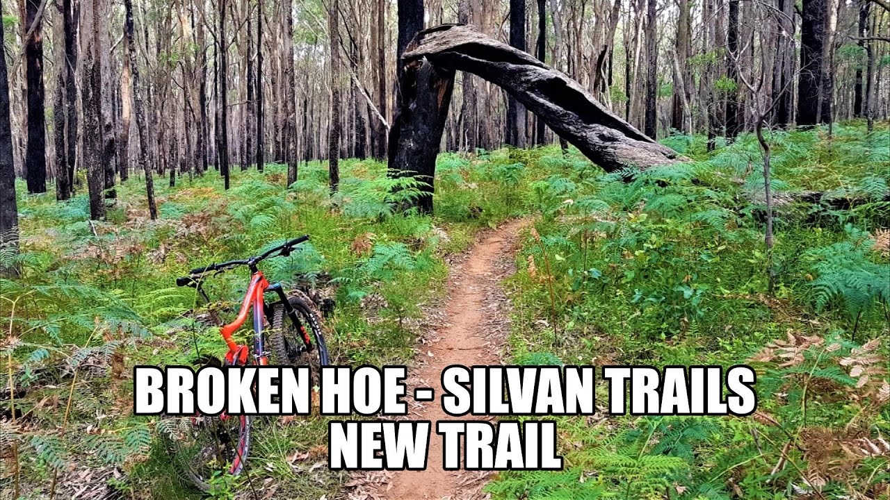 New Trail at Silvan | Broken Hoe | My last ride of 2020