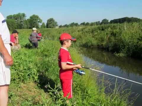 Zawody wędkarskie 22 06 2013 rzeka m. Ina w Dolicach