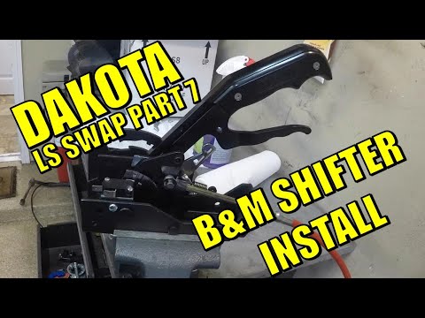 Dakota LS Swap Part 7 - Installing B&M Magnum Grip Pro Stick Shifter on Th400