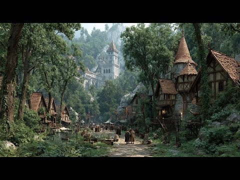 Relaxing Medieval Music | Medieval Celtic Music - Fantasy, Celtic, Folk - Daily Life As A Villager