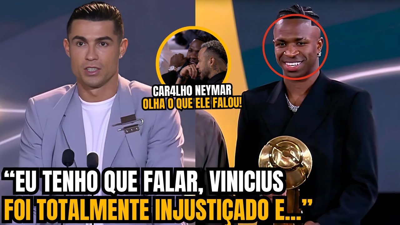🚨NOSSA! OLHA A REAÇÃO DE VINICIUS JR APÓS DECLARAÇÃO POLÊMICA DE CRISTIANO RONALDO HOJE!!