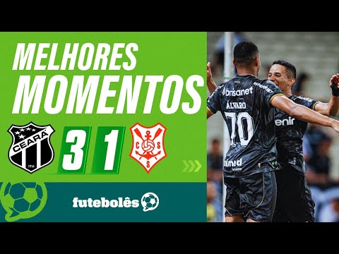 MELHORES MOMENTOS | CEARÁ 3X1 SERGIPE | Vozão garante vaga na semifinal da Copa do Nordeste