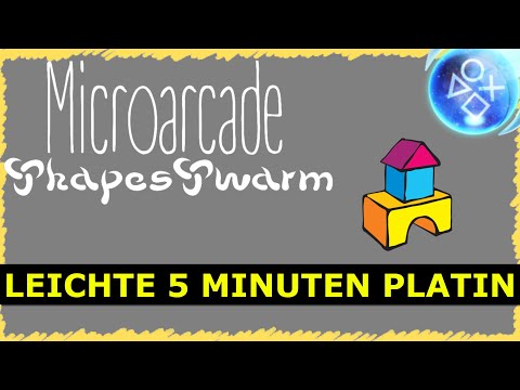 MICROARCADE SHAPESWARM | Super leichte 5 Minuten Platin | Trophäen Guide