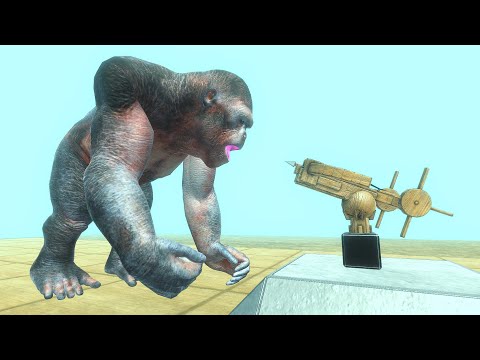 GIANT BALLISTA VS GIANT UNITS IN THE WATER WORLD | Animal Revolt Battle Simulator