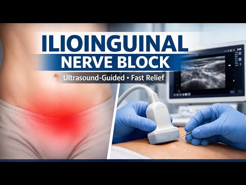 Ultrasound-Guided Ilioinguinal Nerve Block | Fast Relief for Post-Hernia Surgery Groin Pain