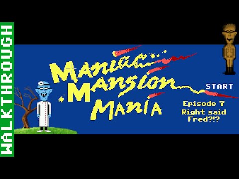 Maniac Mansion Mania Episode 007: Right said Fred!?! Lösung (Deutsch) (PC, Win) - Unkommentiert