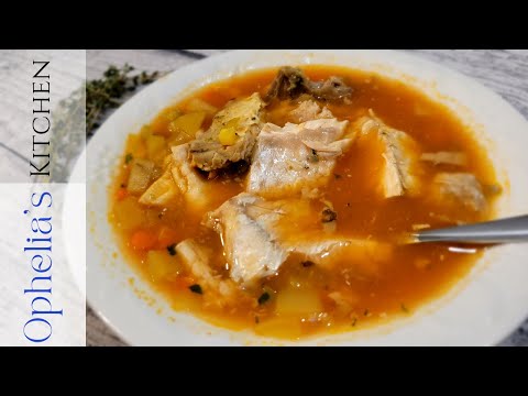 Mediterranean Fish Soup with Red Wine | GF, DF