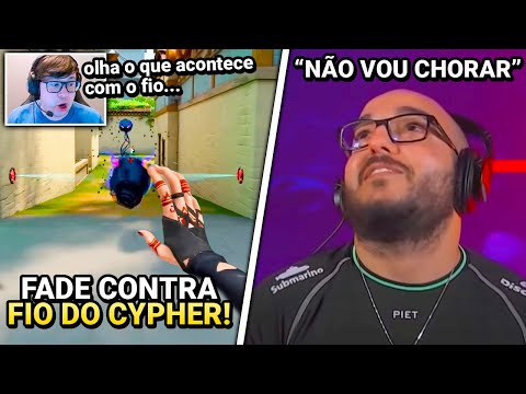 JOGADORES DE CYPHER ODIARAM NOVA AGENTE FADE! SACY SE EMOCIONA E AGRADECE TORCIDA - VALORANT CLIPS