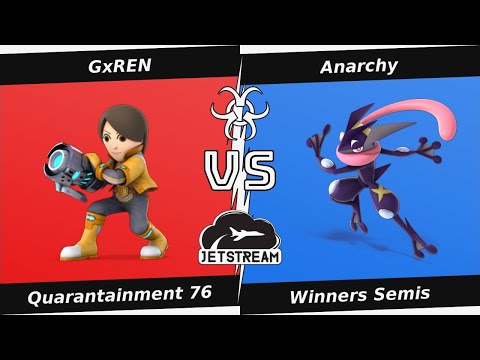 Quarantainment 76 Winners Semis - GxREN (Mii Gunner) Vs Anarchy (Greninja) - SSBU
