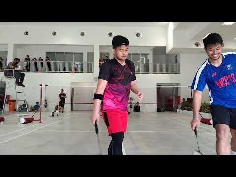 Badminton Men's Double Open MBSJ - JojoHanif / Aiman Malek Vs Leong Yao Xiang / Aaron Yie