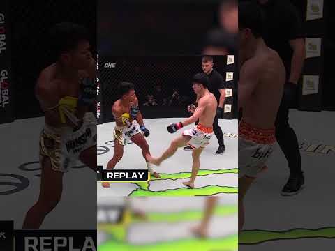 初代ONEアトム級ムエタイ世界王者・吉成名高👑の多彩なキック🦵