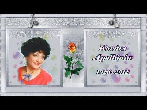 Kovács Apollónia : Mit keres a temetőben