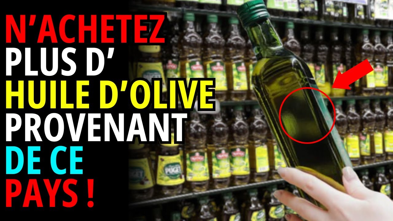 80% de l'huile d'olive est FAUSSE! La vôtre en fait-elle partie?