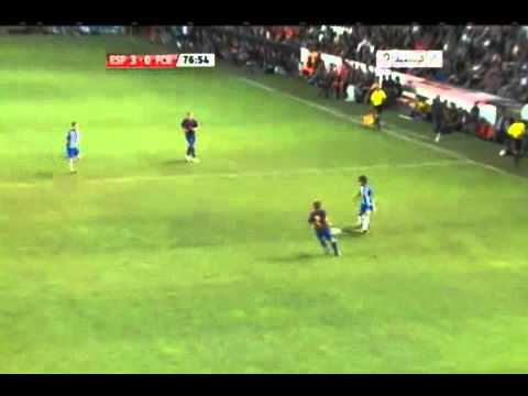 Thievy third (3rd) nice goal | Espanyol 3-0 FC Barcelona | 9/8/2011