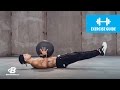 V-Sit Lying Down Ball Throw and Catch | Exercise Guide