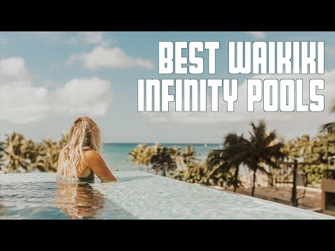 MELHORES PISCINAS INFINITAS | PRAIA DE WAIKIKI | FOTOSHOOT