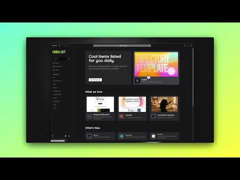 coollist video preview