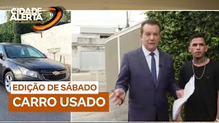 Jovem descobre defeito após comprar carro usado e enfrenta impasse com a loja