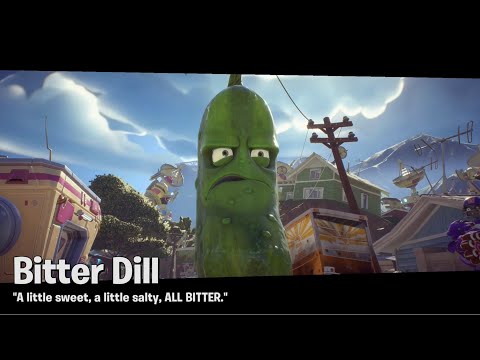 Plants Vs Zombies Battle for Neighborville - Graveyard Ops: Elite Bitter Dill Boss Fight