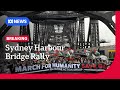 Pro Palestinian Mass Rally Shuts Down Sydney Harbour Bridge ABC NEWS