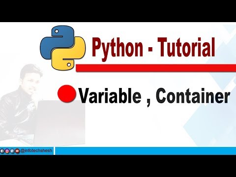 11 Python Tutorial How To Use Variable Container Hindi