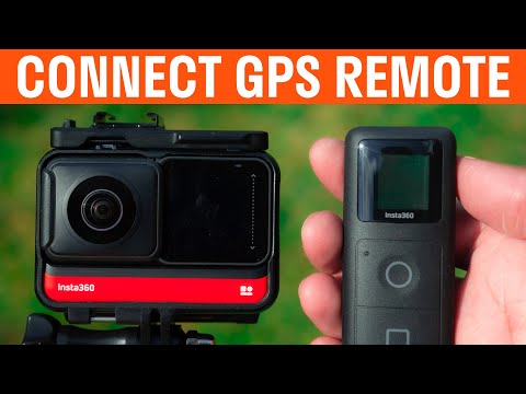 Insta360 ONE R: How To Connect GPS Smart Remote ✔️