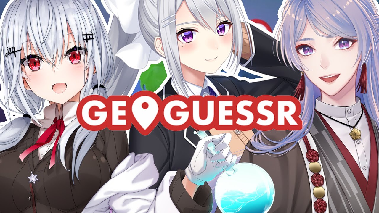 【GeoGuessr】フェス前は外出禁止😔ゲームで旅行気分だね🌏🎶 w/葉加瀬冬雪 , 弦月藤士郎 【にじさんじ / 樋口楓】
