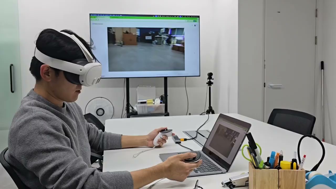 360度映像 遠隔確認デモ