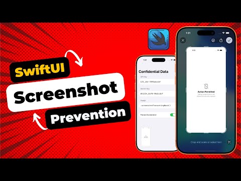 SwiftUI Screenshot Prevention - Prevent Users from Taking Screenshots of a SwiftUI View - Xcode thumbnail