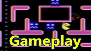 Ms. Pac-Man Atari 7800 Gameplay - The No Swear Gamer