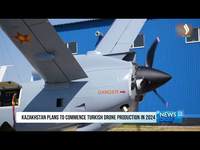 Kazakhstan plans to commence Turkish drone production in 2024