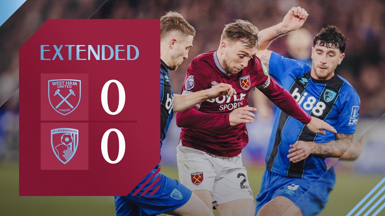 West Ham United vs Bournemouth Highlights