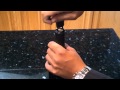 How to Use a 2 pronged Ah-So Corkscrew (aka Butler's Thief)