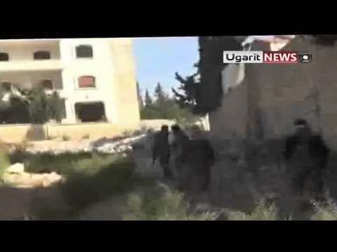 انتشار عناصر الجيش الحر في خان العسل في محافظة حلب