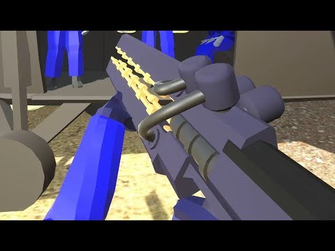 Как получить Рельсовую пушку в Ravenfield