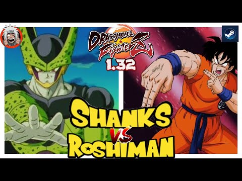 DBFZ Shanks vs Roshiman (Vegeta, Cell, Janemba) Vs (Yamcha, VegetaSSJ, GokuUI