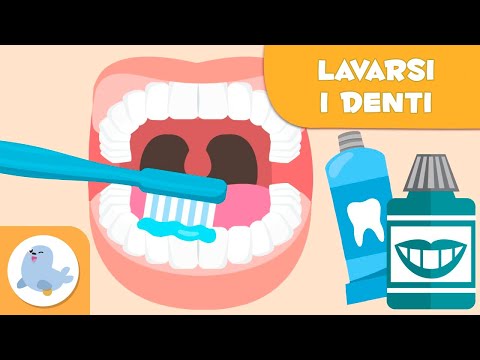 Come lavarsi i denti passo dopo passo – Pulizia dei denti per bambini