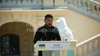Ukraine removes defence minister as Zelenskyy meets British PM in Kyiv