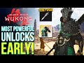 Don T Miss These Amazing Early UNLOCKS And UNIQUE WEAPON In Black Myth Wukong Wukong Tips Tricks